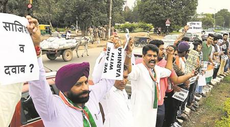 Centre trying to hush up issue to shield state BJP chief, son: Congress