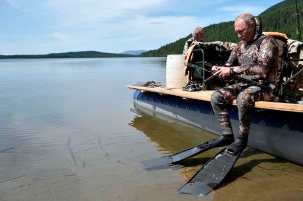 putin, Putin fishing trip, putin in siberia, putin pictures, putin siberia pictures, vladimir putin, russia, russia putin