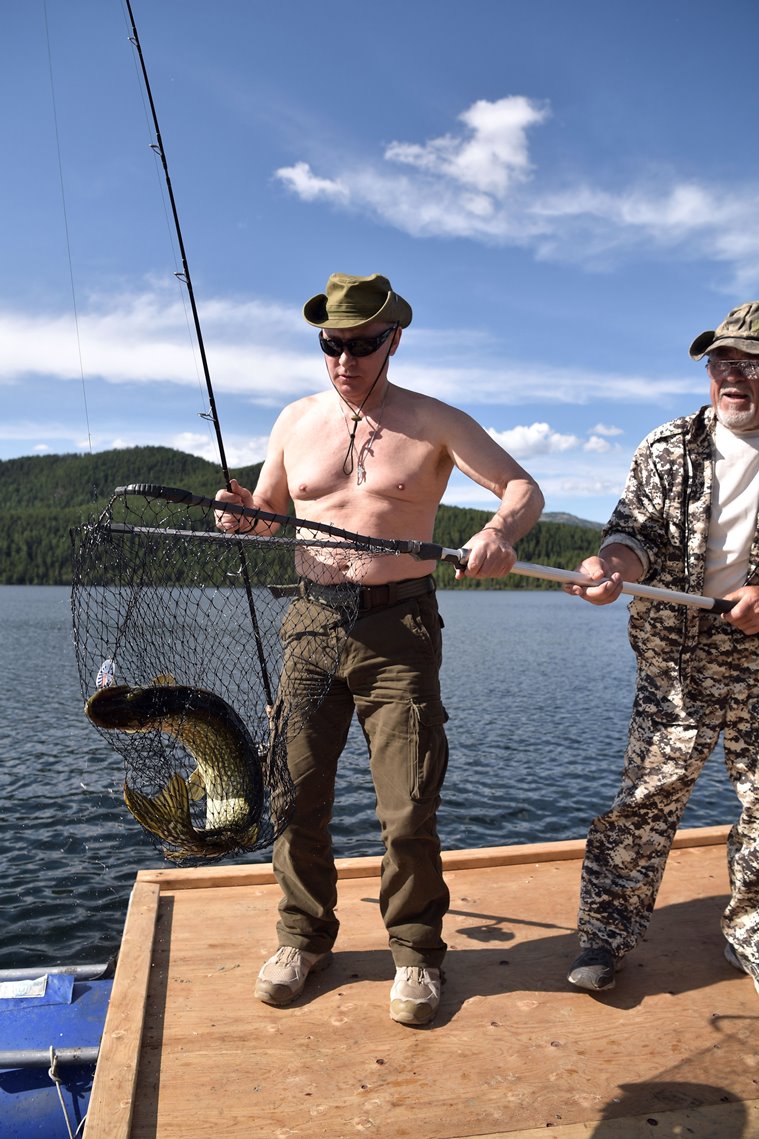 Russias Prez Goes Shirtless Yet Again In A Show Of Bravado Putin