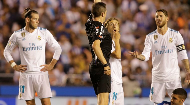 Real Madrid, Sergio Ramos, Deportivo La Coruna, La Liga