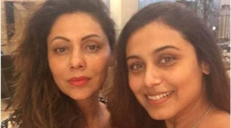 Gauri Khan and Rani Mukerji have a no make-up selfie day-out giving us major friendship goals. See photo