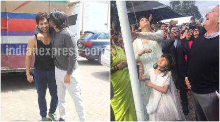 Varun Dhawan-Ranveer Singh bromance, Aishwarya Rai Bachchan’s flag hoisting at IFFM with Aaradhya & more celeb spotting