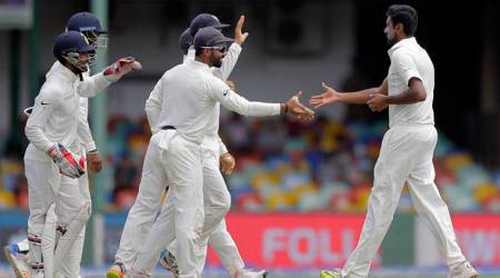 R Ashwin picks up 5 wickets, India bowl out Sri Lanka for 183