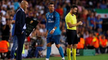 Real Madrid to appeal Cristiano Ronaldo red card, says Zinedine Zidane