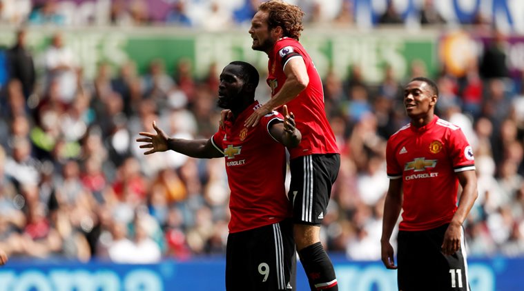 Manchester United, english premier league, Swansea City, Romelu Lukaku