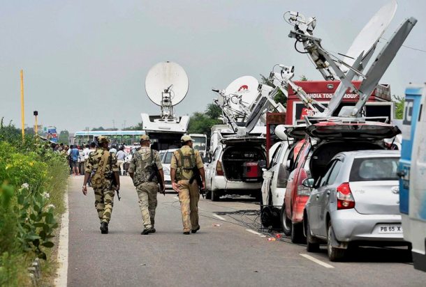 Gurmeet Ram Rahim Singh sentence, Dera Sacha Sauda, Gurmeet Ram Rahim Singh rape charges, Rohtak jail, Rohtak security, Rohatk security pictures, haryana police