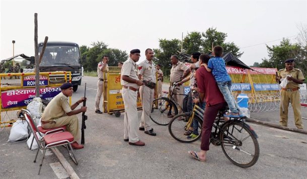 Gurmeet Ram Rahim Singh sentence, Dera Sacha Sauda, Gurmeet Ram Rahim Singh rape charges, Rohtak jail, Rohtak security, Rohatk security pictures, haryana police