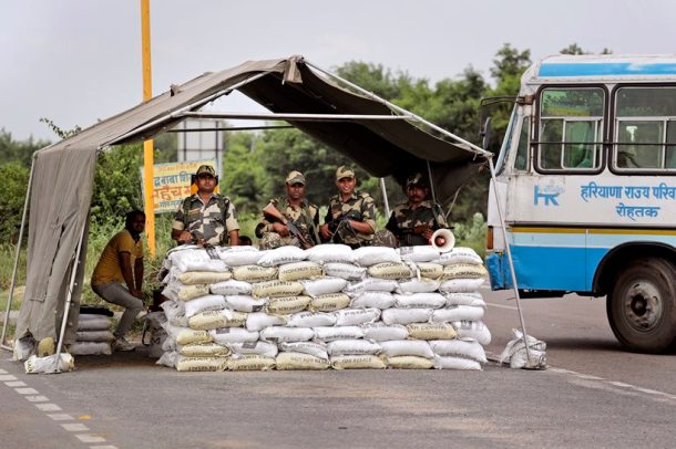 Gurmeet Ram Rahim Singh sentence, Dera Sacha Sauda, Gurmeet Ram Rahim Singh rape charges, Rohtak jail, Rohtak security, Rohatk security pictures, haryana police