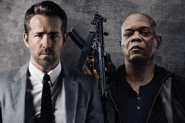 ryan reynolds, samuel l jackson, the hitmans bodyguard, ryan reynolds samuel l jackson