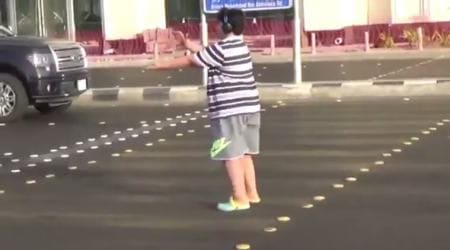 VIDEO: Teen DANCES to MACARENA on the road in SAUDI ARABIA! Gets arrested