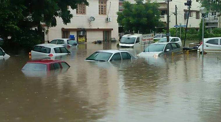 heavy rains, chandigarh rain, mohal rain, panchkula rain, rain tricity, chandigarh rainfall, chandigarh traffic, tricity traffic, Meteorological Department