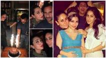 Saif Ali Khan, Saif Ali Khan birthday, Saif Ali Khan birthday party photos, Sara Ali Khan, Sara Ali Khan photos, Saif Ali Khan party, Kareena Kapoor