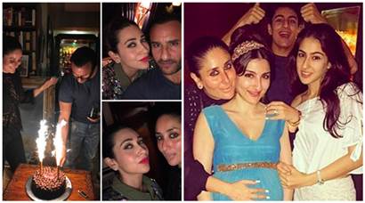 Kareena Kapoor, Sara Ali Khan and Ibrahim Ali Khan attend Saif Ali Khan’s birthday bash. See inside pictures