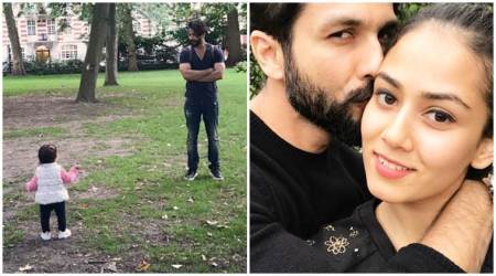 Photos: Shahid Kapoor is spending some quality time with the ladies in his life, Misha and Mira