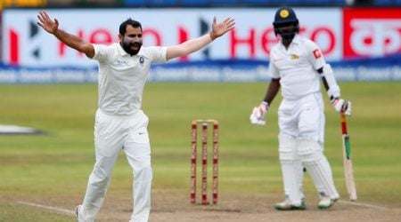 India vs Sri Lanka: Mohammed Shami is among the world’s top three fast bowlers, says Virat Kohli