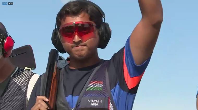 shapath bharadwaj, shapath bharadwaj shooter, Junior Shotgun World Cup