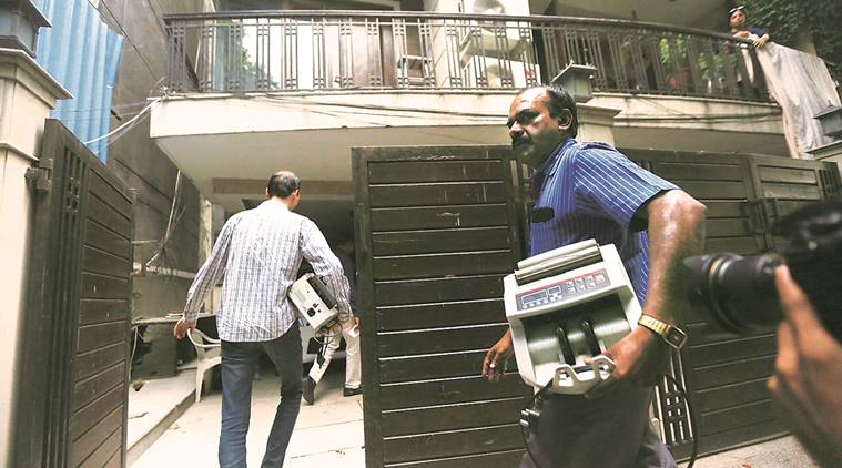 it raids, karnataka it raids, income tax raid, bengaluru resort, bengaluru raid, karnataka raids, karnataka minister it raid, indian express news