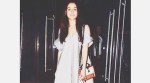 Shraddha Kapoor gives casual-chic vibes in this silver-grey Malloni dress