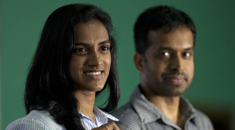 pv sindhu, p gopichand, world badminton championships, badminton, glasgow, saina nehwal, sports news, indian express