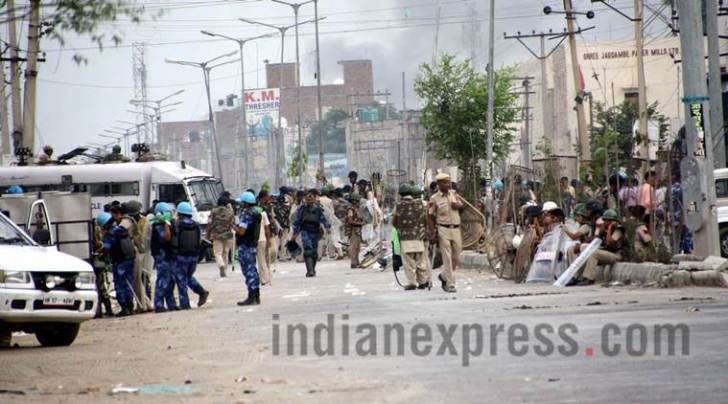 dera violence, gurmeet ram rahim singh, dera sacha sauda, ram rahim verdict, ram rahim rape violence, dera rioting, panchkula riot, indian express news