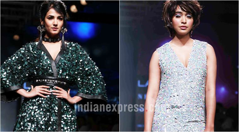 lakme fashion week, lakme fashion week 2017, Sayani Gupta, Sonal Chauhan, bollywood fashion
