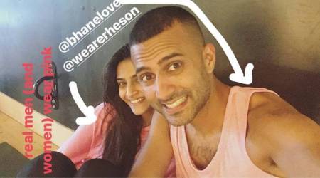 Sonam Kapoor and Anand Ahuja are slaying in pink, see photos