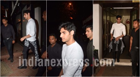 Suniel Shetty’s son and Athiya Shetty’s brother Ahan Shetty spotted at Bastian Hotel