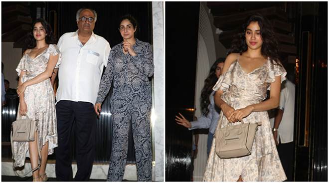 Sridevi marks her 54th birthday amid family, as her daughters Jhanvi and Khushi emerge stars again. See photos