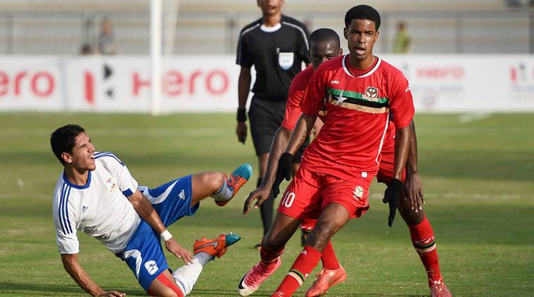 St Kitts and Nevis, Mauritius, tri-nation football tournament, sports news, football, Indian Express