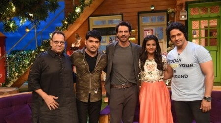 Arjun Rampal and Daddy cast split their sides on The Kapil Sharma Show