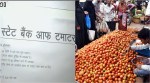Congress opens ‘State Bank of Tomato’ in Lucknow to protest against rising prices
