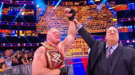 WWE SummerSlam Results: Brock Lesnar retains Universal Championship in chaotic fatal-four way