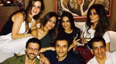 Photo: Hrithik Roshan and Sussanne Khan are chilling like best buddies