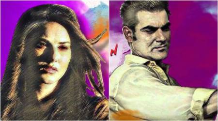 Tera Intezaar teaser: Arbaaz Khan is the artist in this colourful Sunny Leone starrer