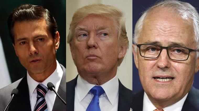 US President Donald Trump, President Trump's telephone trasncripts,  President Enrique Pena Nieto, Australian Prime Minister Malcolm Turnbull, US President news, Donald Trump news, national news, Latest news 