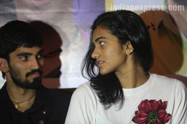 pv sindhu, saina nehwal, kidambi srikanth, p gopichand, world badminton championships, vijay goel, badminton, indian express