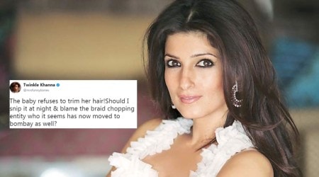 Twinkle Khanna wants to 'snip' daughter's hair and blame the 'braid chopper'; Twitterati stand divided