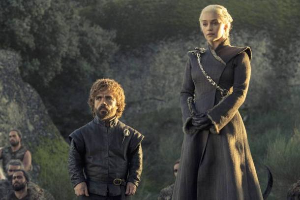 game of thrones, game of thrones season 7, game of thrones season 7 episode 5, game of thrones episode 5 stills, daenerys targaryen, tyrion lannister