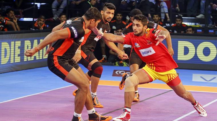 pro kabaddi league, pro kabaddi 2017, pkl 2017, pkl 5, u mumba, mumbai kabaddi, kabaddi news, sports news, indian express