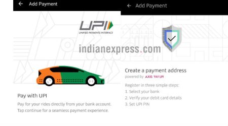Uber launches UPI-based payments for its app in India