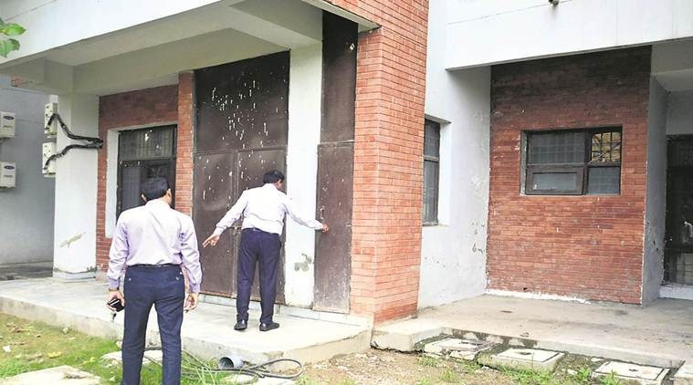 Swachhta inspection in Punjab University, PU Swachhta inspection, UGC, Panjab University, Chandigarh News, Indian Express News