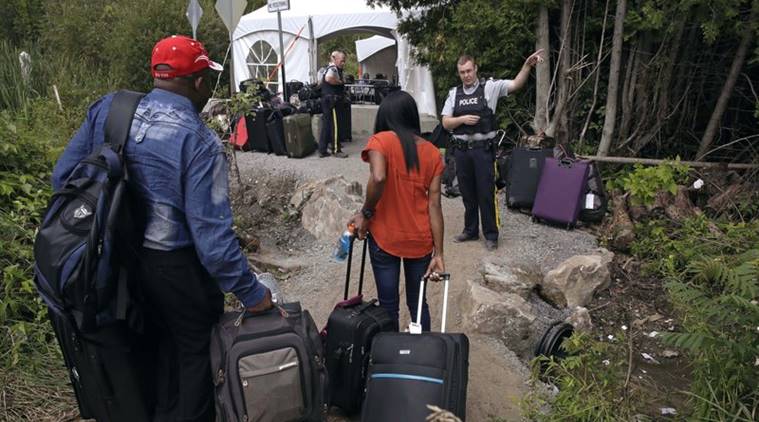 US migrants, US migrants to canada, US migrants no residence in canada, migrants to canada, world news, indian express news