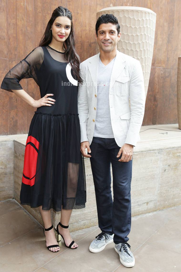 farhan akhtar, diana penty, lucknow central