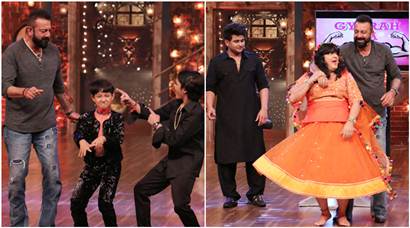 Bhoomi: Sanjay Dutt gets special tribute on the sets of Drama Company from Super Dancer kids