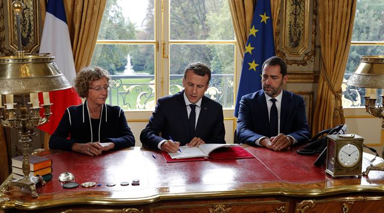 Christophe Castaner, Emmanuel Macron, weedkillers, enbvironment, french, French farming techniquies, farmers, World News, Indian Express