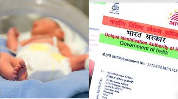 Maharashtra Baby Girl, Bhavna Santosh Jadhav, Aadhaar number, Aadhaar, Osmanabad District Women's Hospital, Osmanabad Hospital, India News, Indian Express, Indian Express News