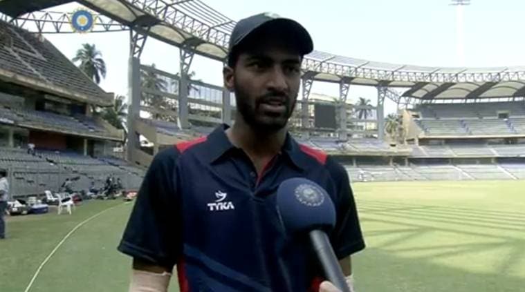 Akshay Karnewar, Akshay Karnewar bowling, BPXI vs Australia, Indian Board President's XI, sports news, cricket, Indian Express