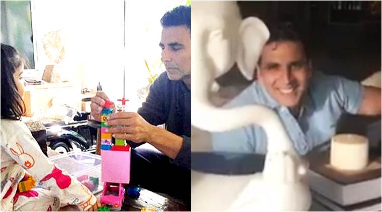 akshay kumar, akshay kumar daughter, twinkle khanna, akshay nitara photos