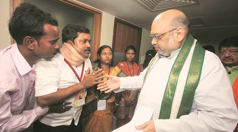 amit shah, amit shah bengal visit, political violence, west bengal political violence, tmc, bjp