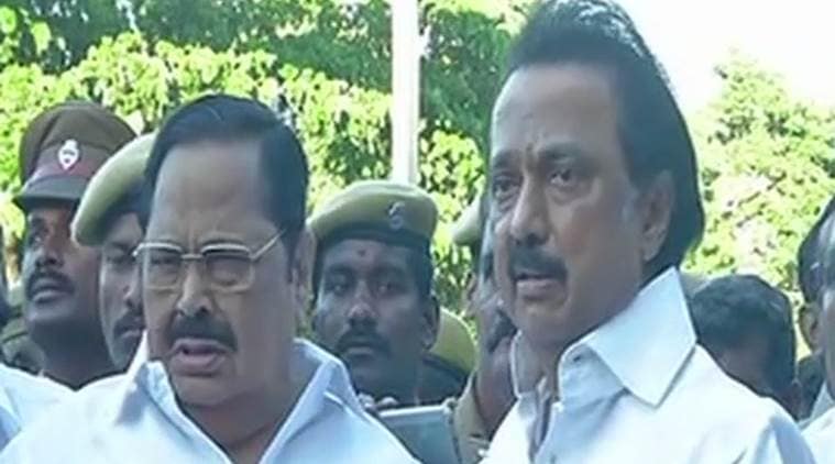 MK Stalin, DMK President, DMK, AIADMK, Tamil nadu, Tamil Nadu, mk stalin, tamil nadu governor, india news, indian express news, latest news